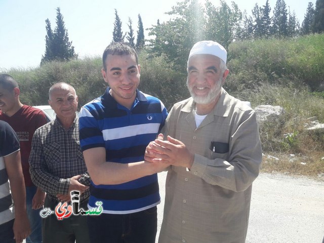 محمد ابراهيم حرا شامخا بعد عام من الاعتقال الإداري الظالم